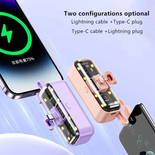 MINI POCKET POWER BANK 3000 mAh