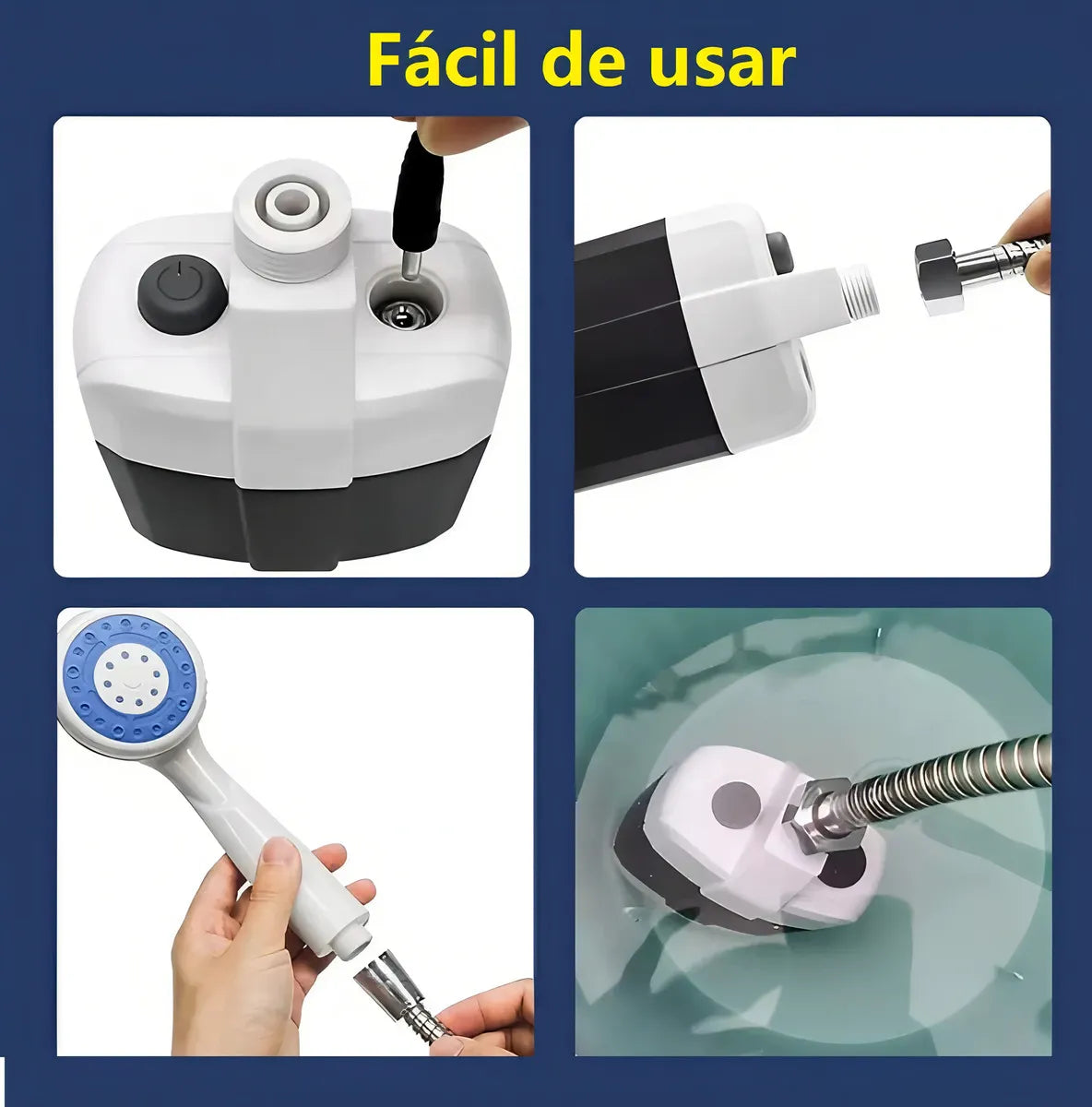 DUCHA PORTÁTIL ELÉCTRICA