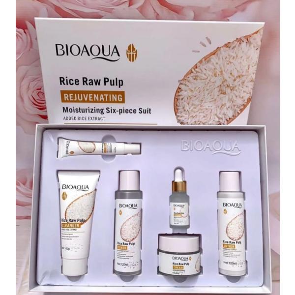 KIT FACIAL LINEA DE ARROZ BIOAQUA