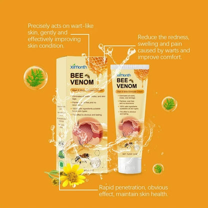 CREMA DE VENENO DE ABEJAS PARA REMOVER VERRUGAS, LUNARES, MANCHAS EN LA PIEL