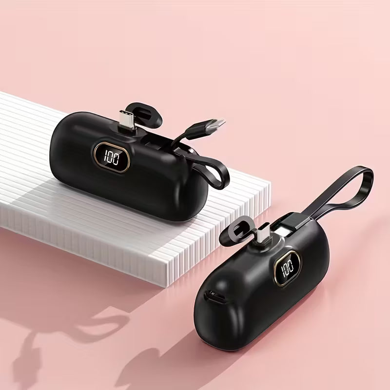 POWER BANK MINI CON PANTALLA DIGITAL LED