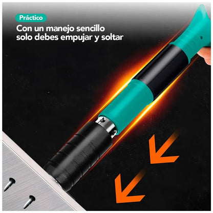 PISTOLA REMACHADORA DE CLAVOS AJUSTABLE