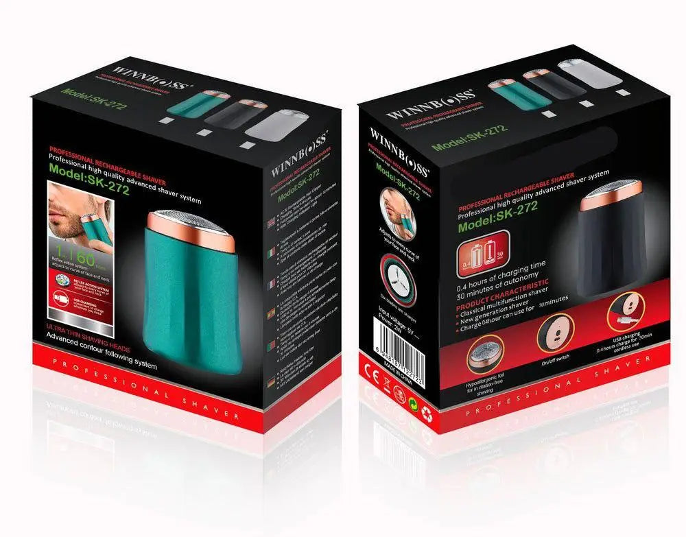 MINI AFEITADORA ELÉCTRICA RECARGABLE DE BOLSILLO SURKER