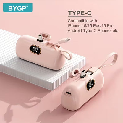 POWER BANK MINI CON PANTALLA DIGITAL LED