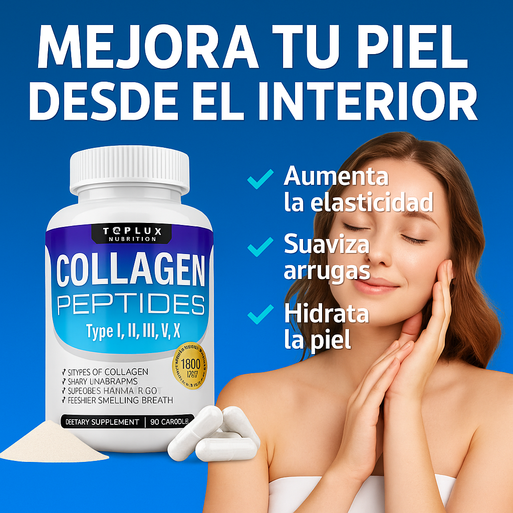 SUPLEMENTO DE COLÁGENO Y PÉPTIDOS