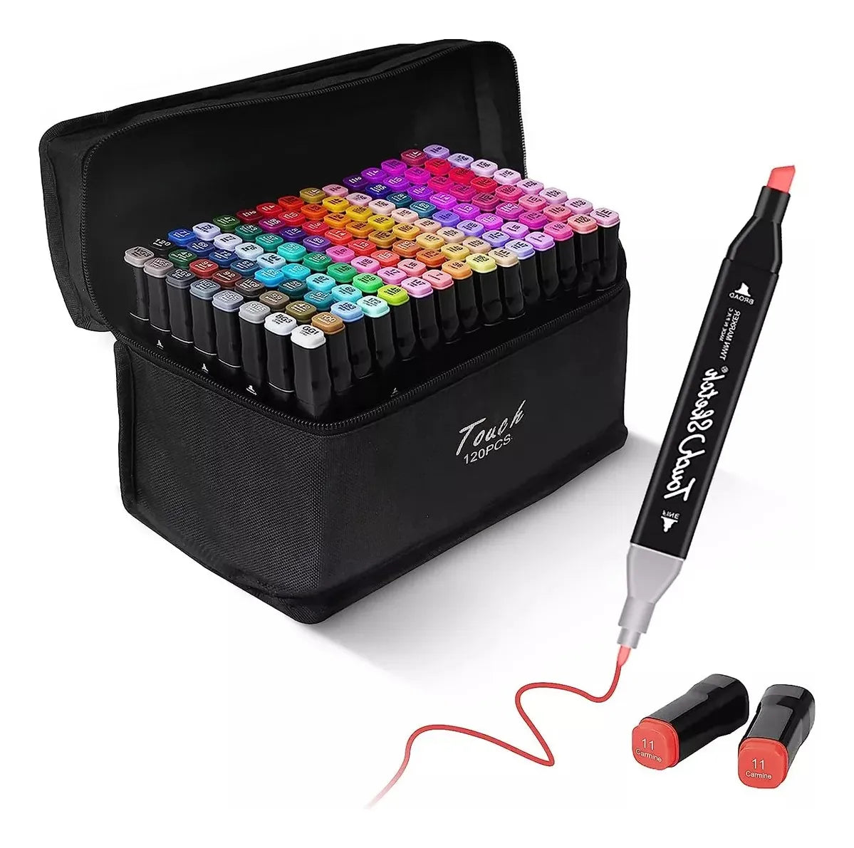 SET DE MARCADORES 120 PIEZAS 🎨