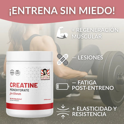 CREATINA MONOHIDRATADA FOR WOMEN X 240g