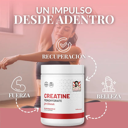 CREATINA MONOHIDRATADA FOR WOMEN X 240g