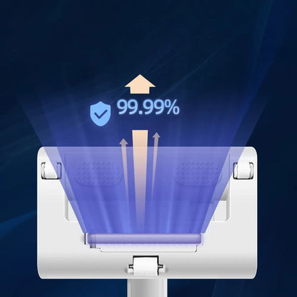 ASPIRADORA DE POLVO Y ELIMINADOR DE ACAROS PORTÁTIL LUZ UV