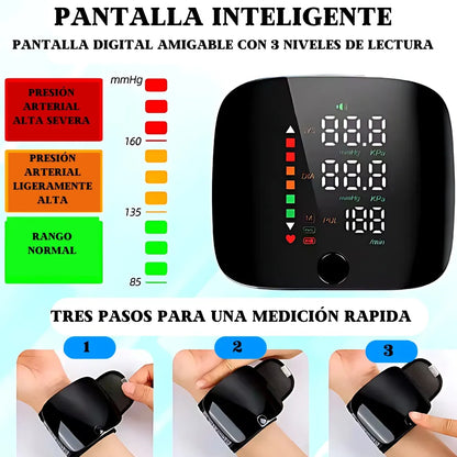 MONITOR DE PRESION ARTERIAL EN MUÑECA