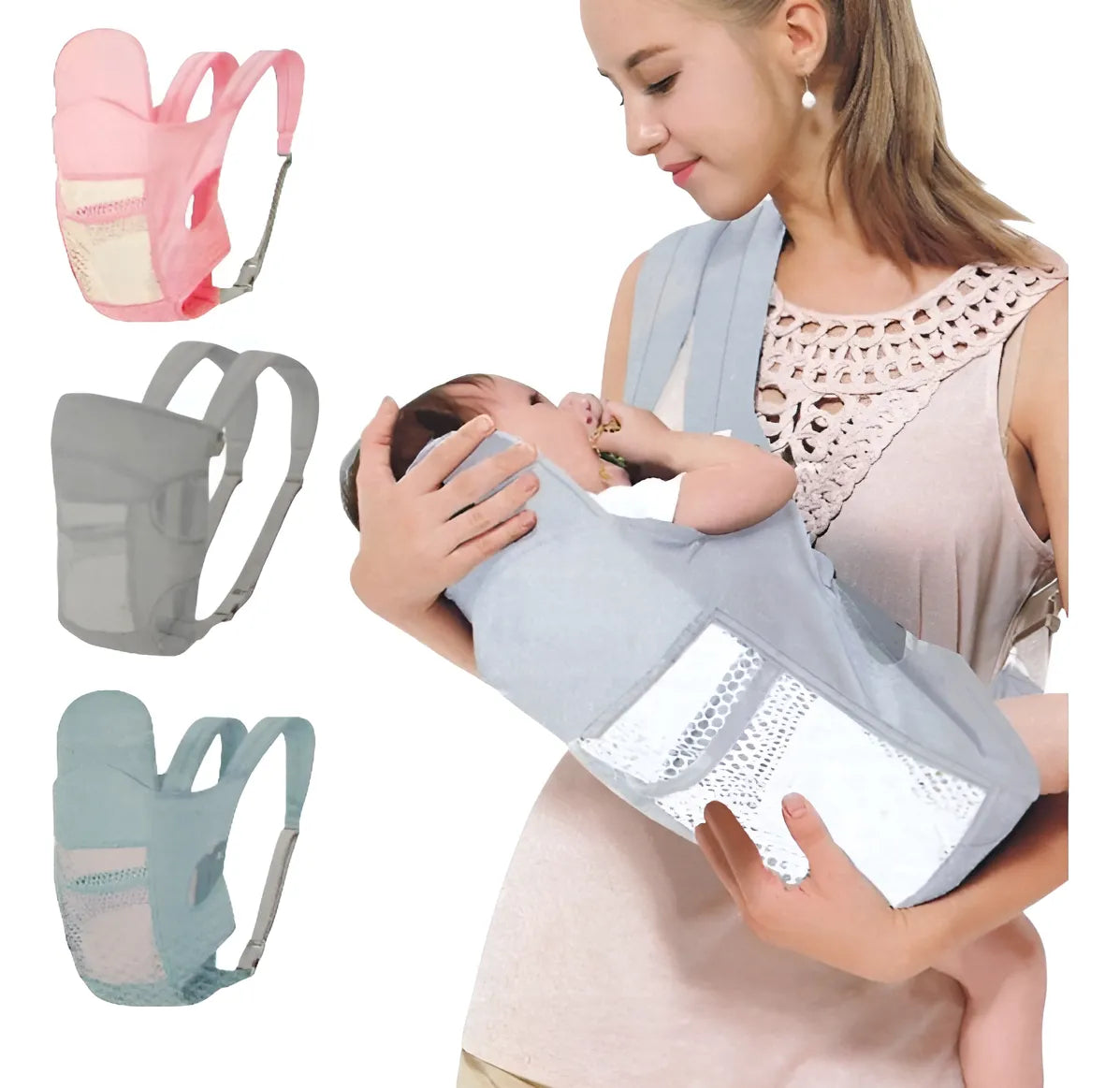 PORTABEBÉS MULTIFUNCIONAL DELANTERO Y TRASERO