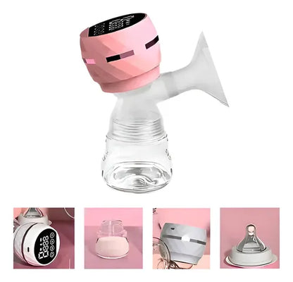 EXTRACTOR DE LECHE S005 ELÉCTRICO 2 EN 1 DISEÑO DIAMANTE ♦️