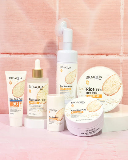 KIT FACIAL LINEA DE ARROZ BIOAQUA