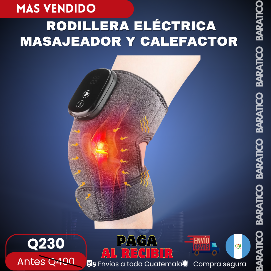 RODILLERA ELÉCTRICA MASAJEADOR Y CALEFACTOR