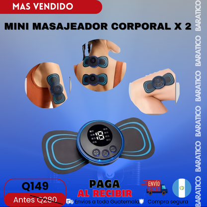 MINI MASAJEADOR CORPORAL x 2 UNIDADES