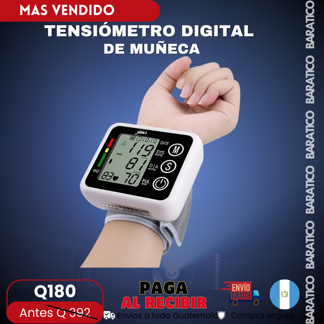 TENSIÓMETRO DIGITAL DE MUÑECA