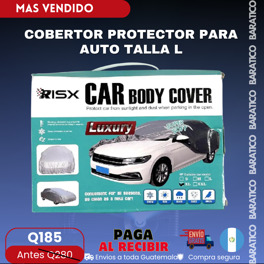 COBERTOR PROTECTOR PARA AUTO 🚗