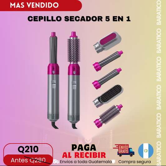 CEPILLO SECADOR 5 EN 1