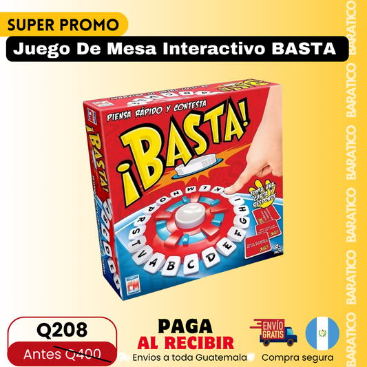 !BASTA! - JUEGO DE PALABRAS EDUCATIVO Y DIVERTIDO 🥳