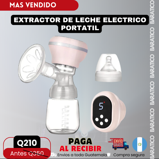 EXTRACTOR DE LECHE ELECTRICO PORTATIL 🍼