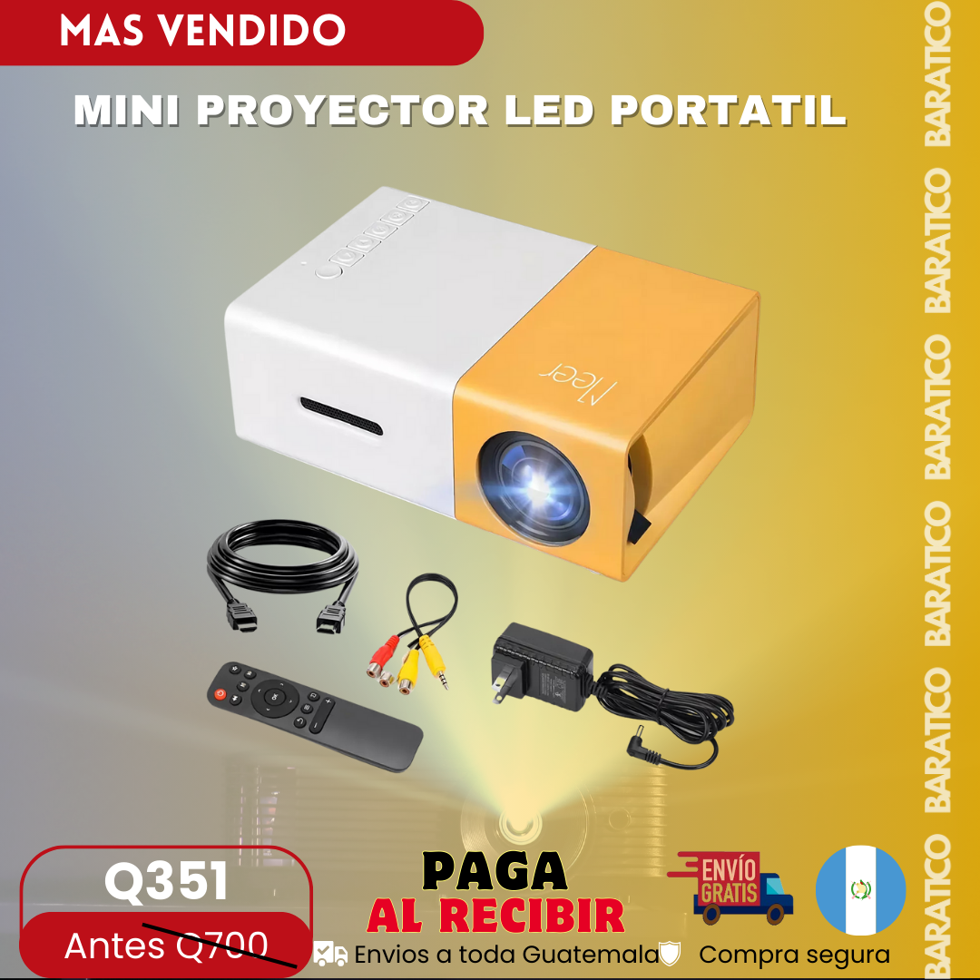 Mini Proyector Led Portatil 📺🚀 – BGT