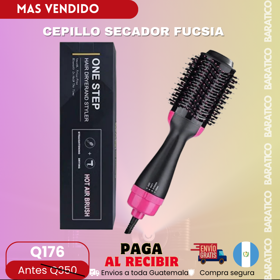 Cepillo Secador Fucsia