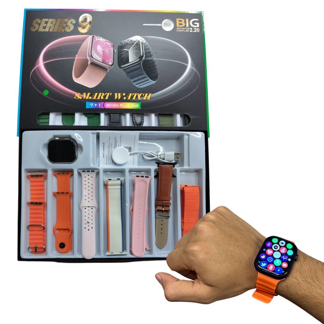 SMARTWATCH 7 EN 1 SERIE 9 🔥