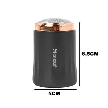 MINI AFEITADORA ELÉCTRICA RECARGABLE DE BOLSILLO SURKER