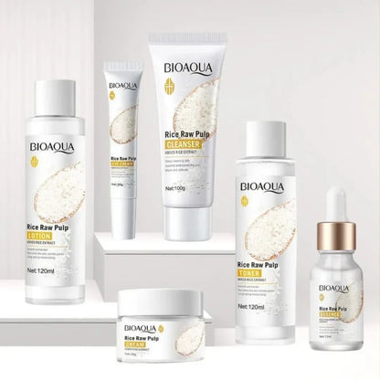 KIT FACIAL LINEA DE ARROZ BIOAQUA