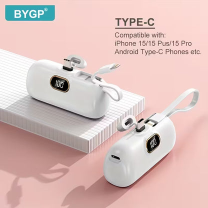 POWER BANK MINI CON PANTALLA DIGITAL LED