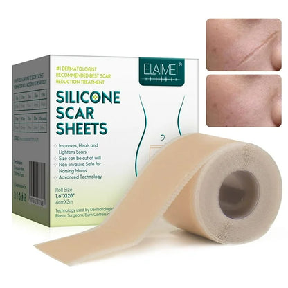 CINTA DE SILICONA PARA ELIMINAR CICATRICES 😱
