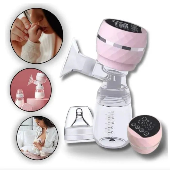 EXTRACTOR DE LECHE S005 ELÉCTRICO 2 EN 1 DISEÑO DIAMANTE ♦️