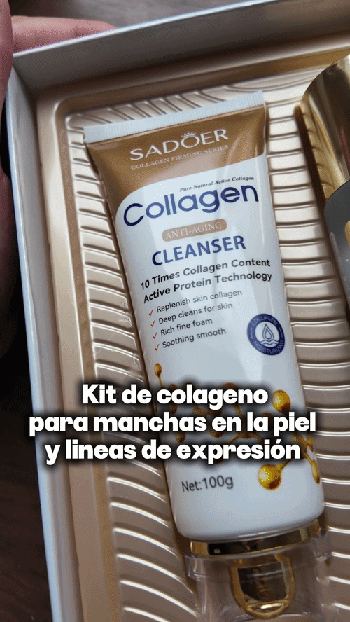 Kit facial de colageno 🪞✨